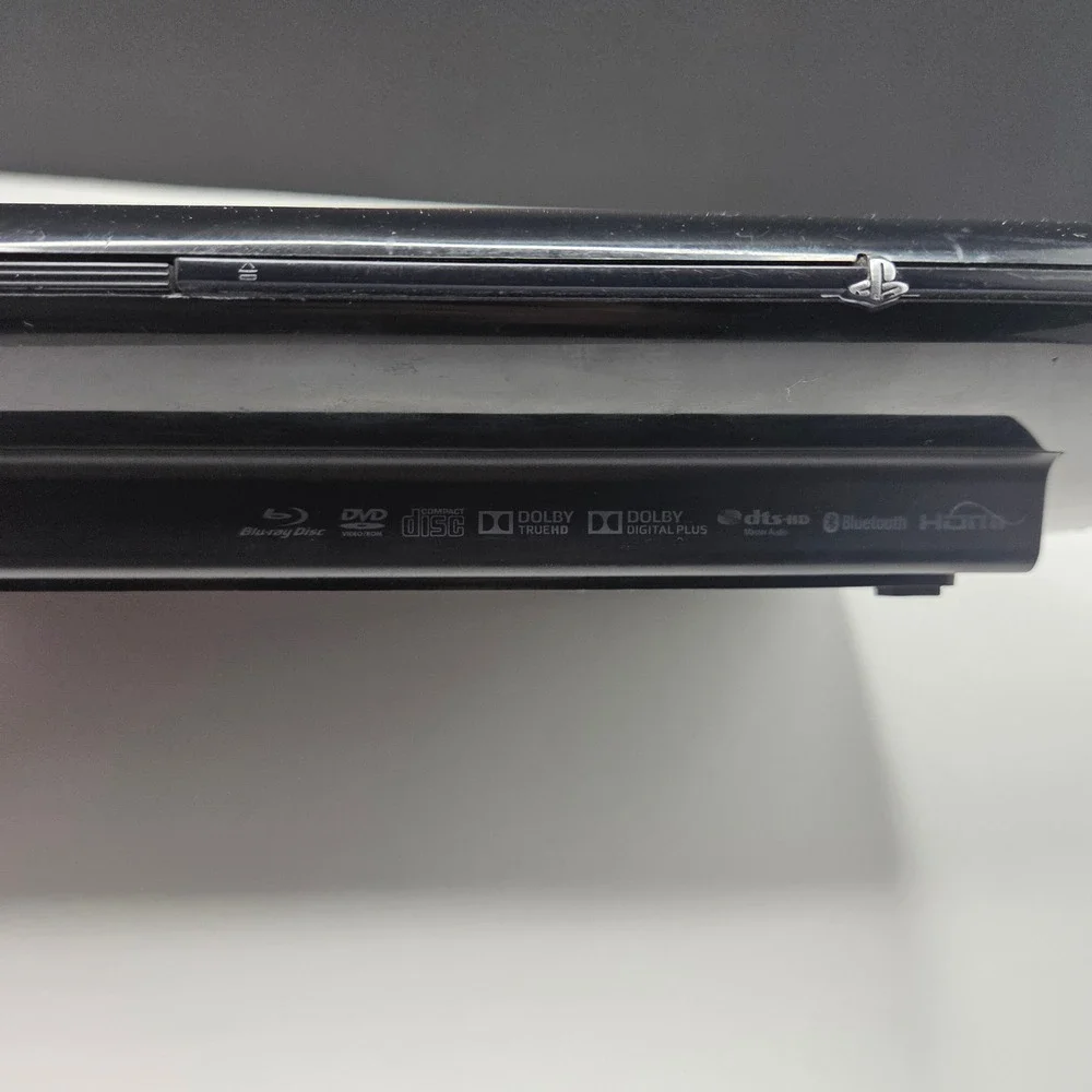 Sony PlayStation 3 PS3 Super Slim Console Black HDMI Power Cables Tested